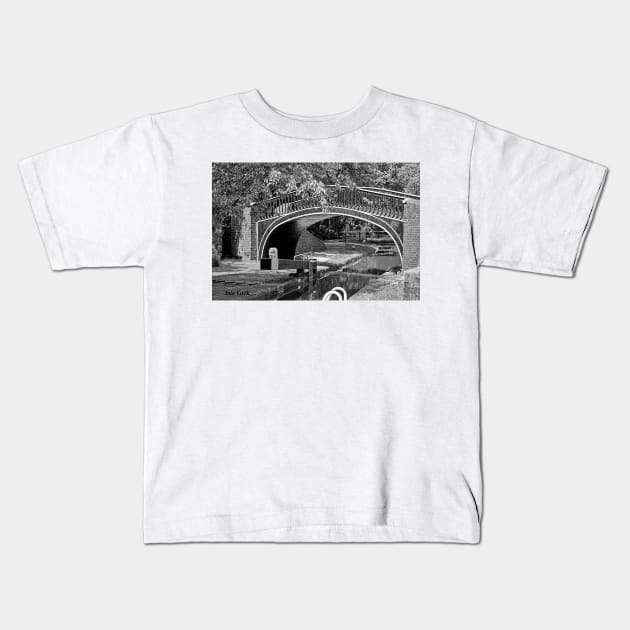 Isis Lock Bridge Kids T-Shirt by bywhacky